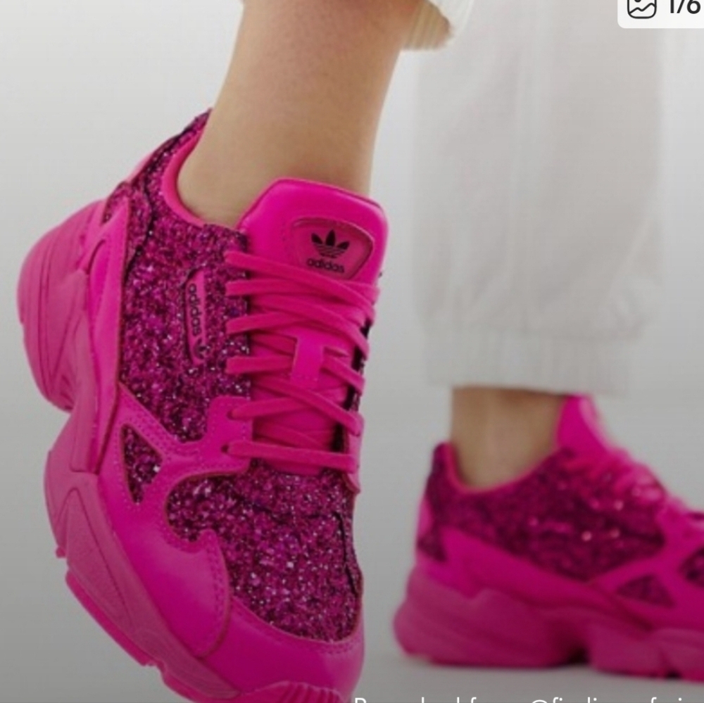 Adidas Sparkling Pink Sneakers